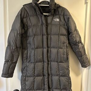 The North Face Gray Puffer Coat